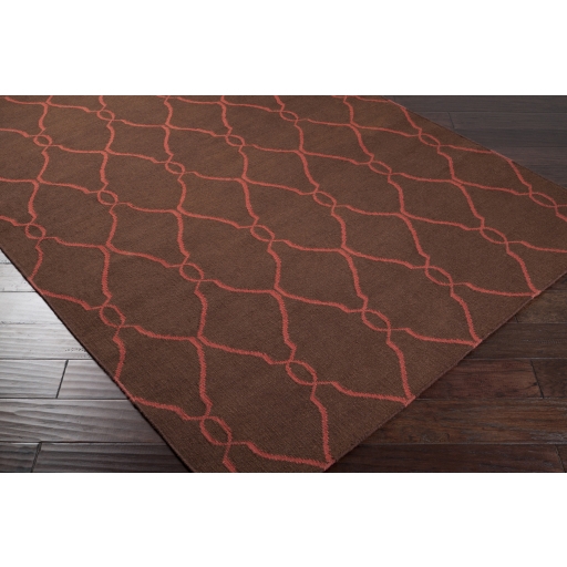Fallon Brown Indoor 2' x 3' Handmade Rug - Image 1