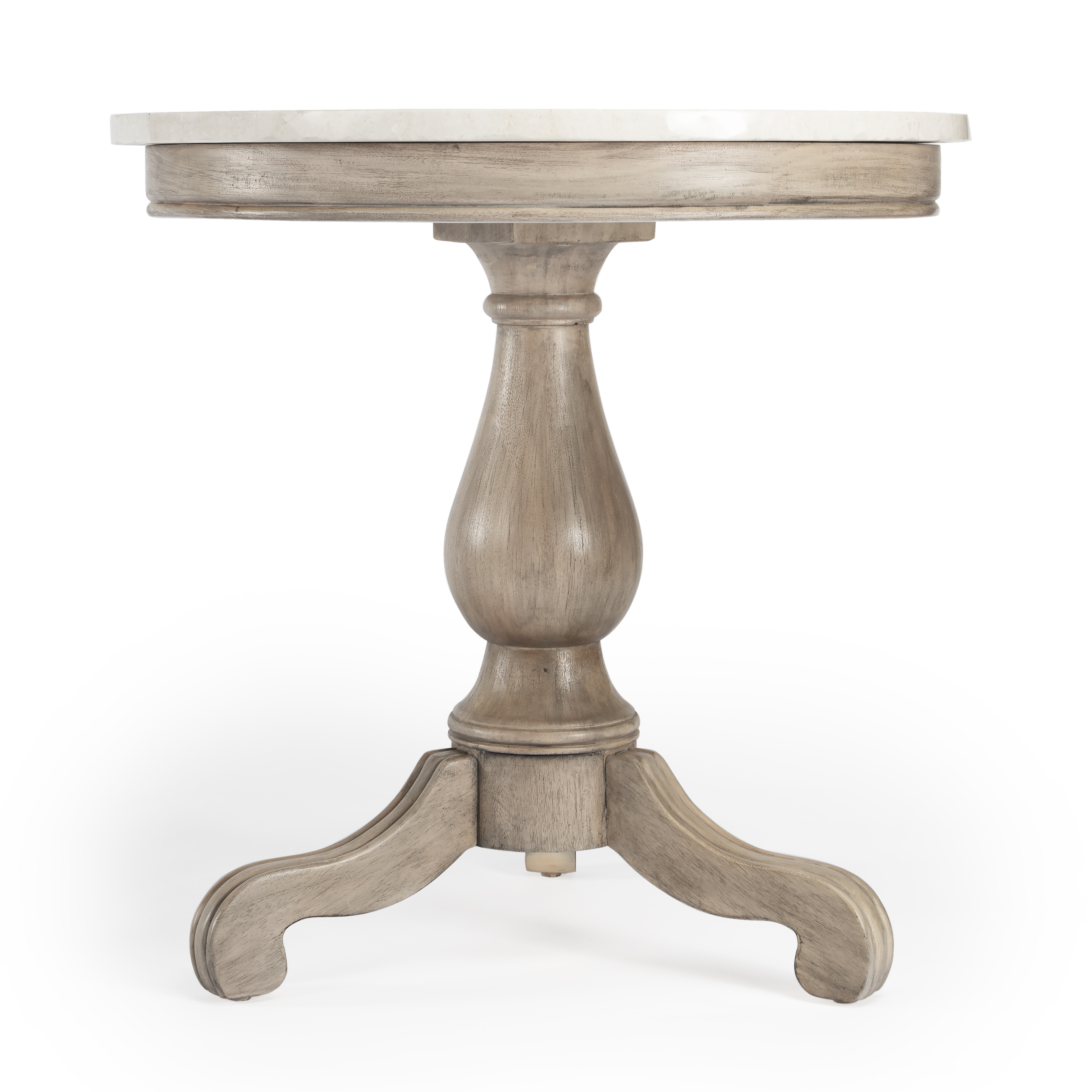 Danielle Sandalwood Beige Side Table - Image 3