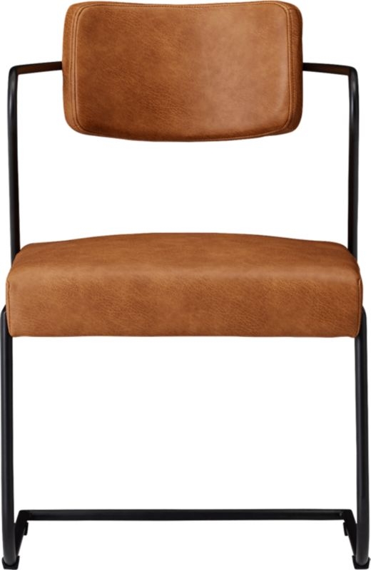 Gaff Metal Frame Chair Brown - Image 3