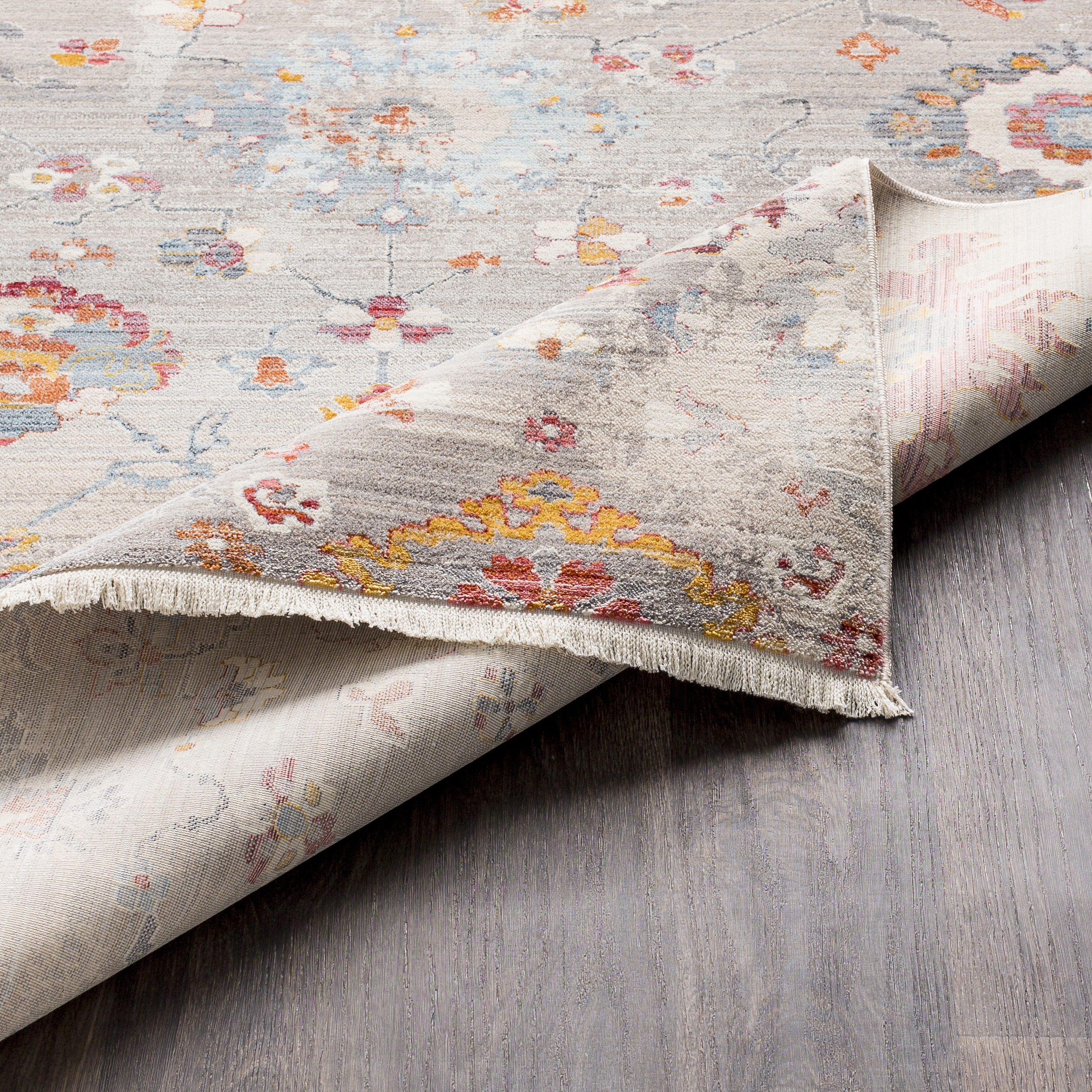 Ephesians Beige Indoor 2' x 2'11" Machine Woven Rug - Image 4