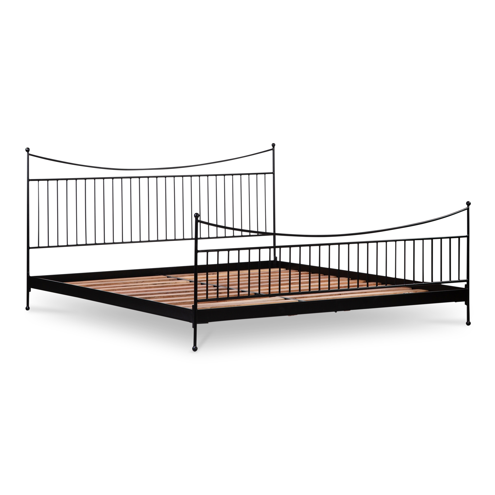 Monet Queen Bed Black - Image 1