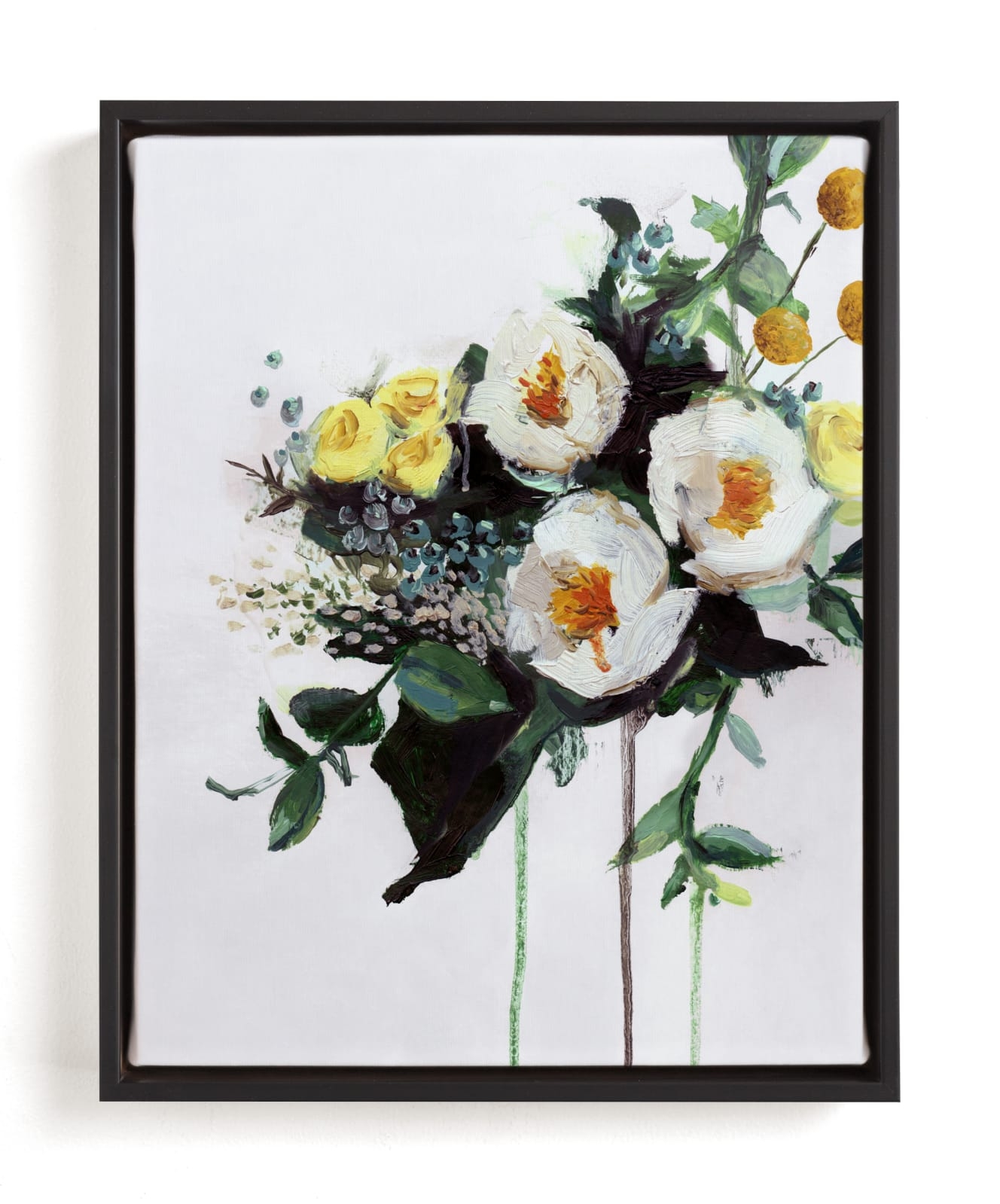 White Flowers Limited Edition Fine Art Print 2 - Image 0