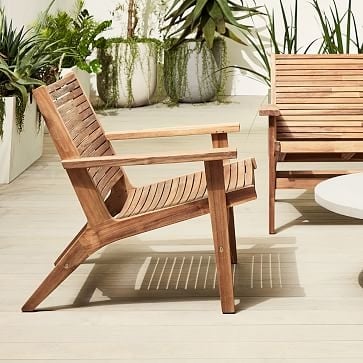 Acadia Collection Colonial Teak Lounge Chair + Love Seat - Image 2