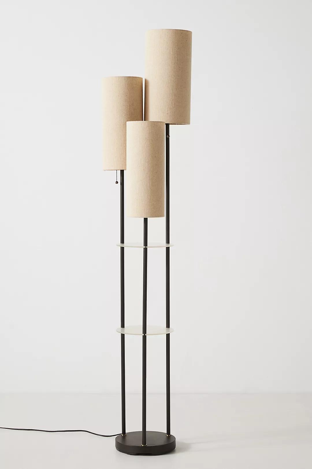 Treble Floor Lamp, Black - Image 0