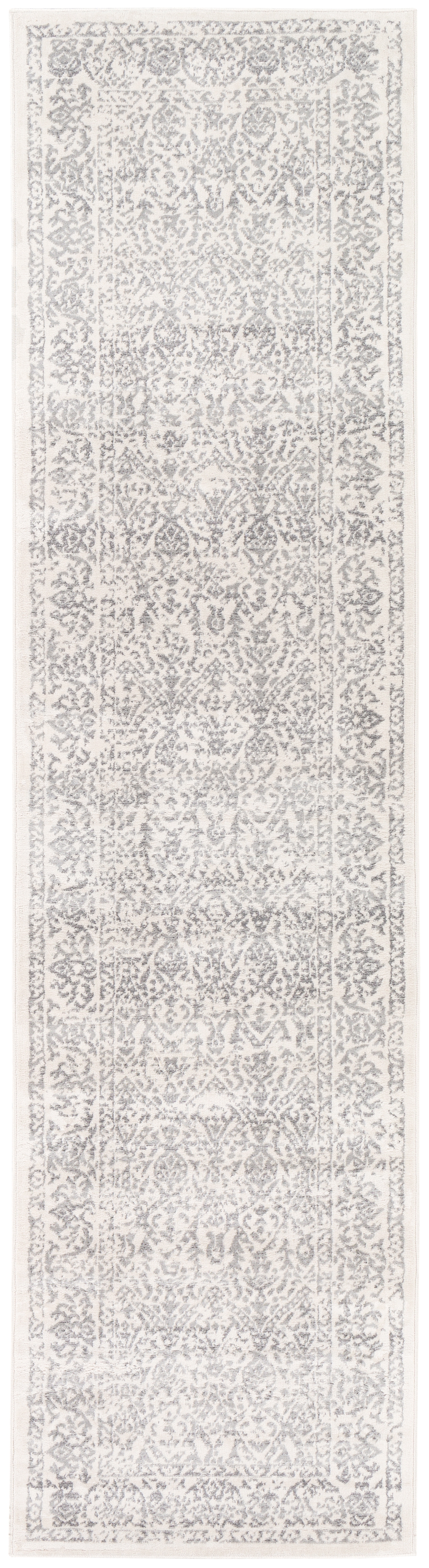 Roma Beige Indoor 2'7" x 10' Machine Woven Rug - Image 0