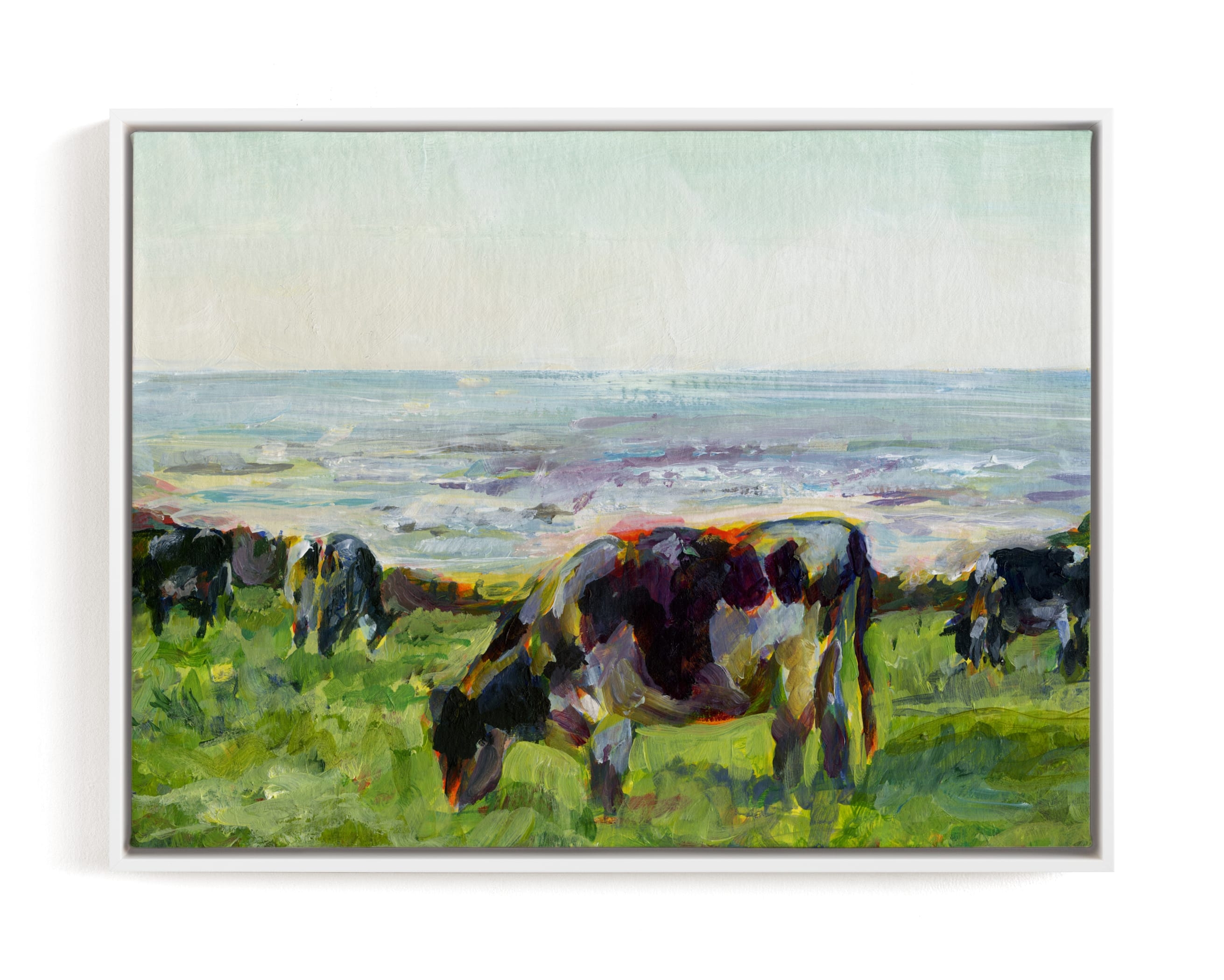 Marin Cows Limited Edition Fine Art Print 1 - Image 0