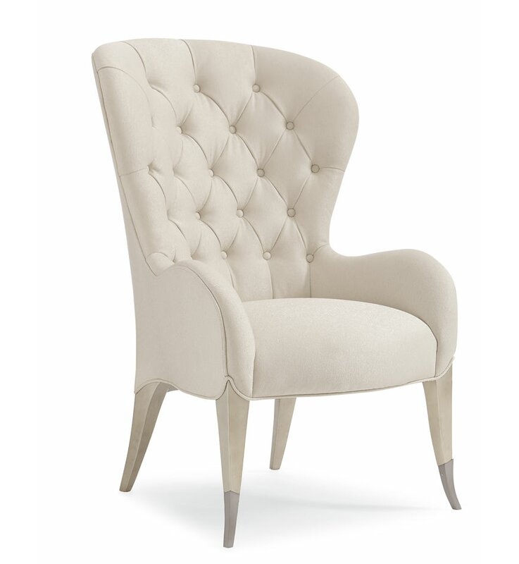 Caracole Classic Inside Story Wingback Chair - Image 0