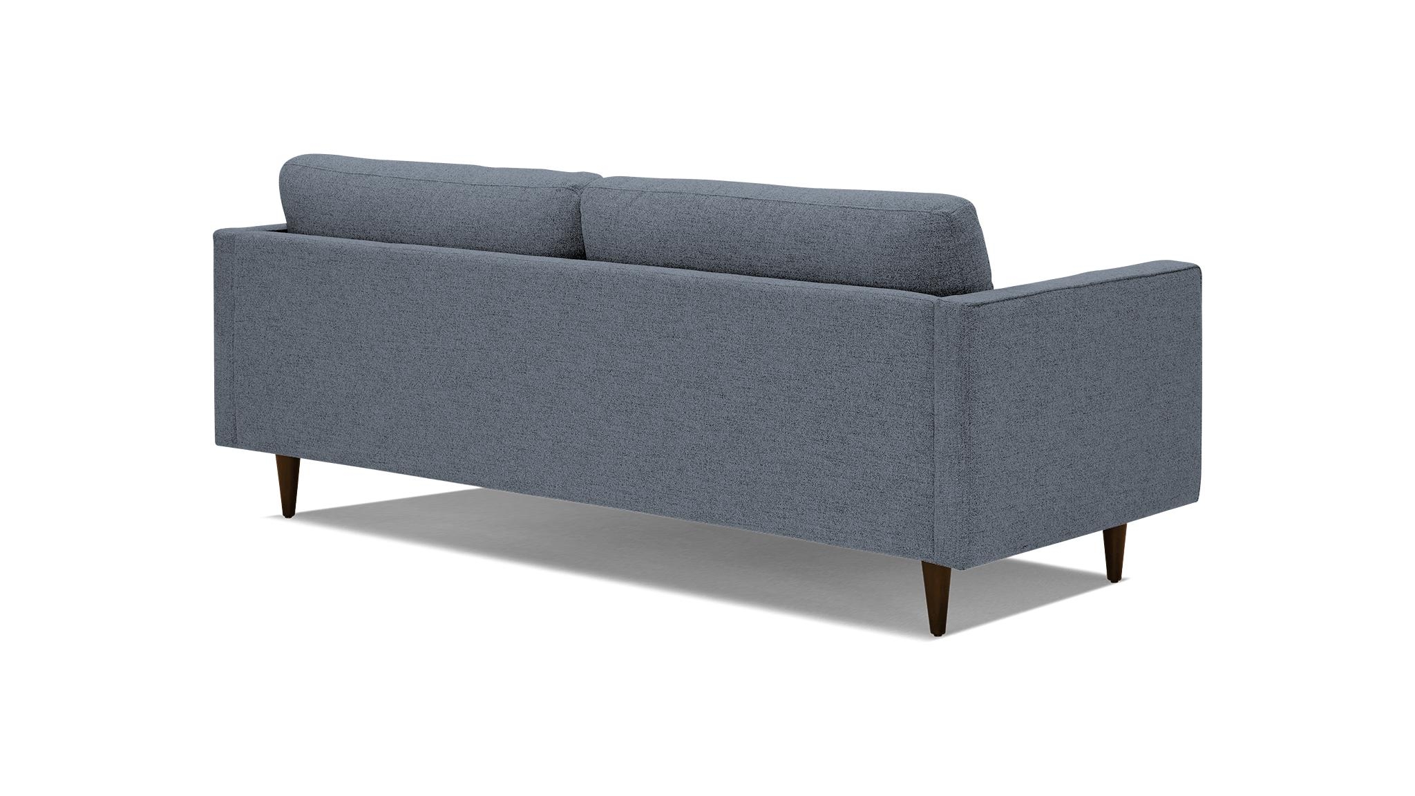 Blue Briar Mid Century Modern Sofa - Dawson Slate - Mocha - Image 3