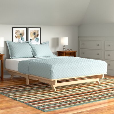 Evie Solid Wood Platform Bed - Image 0