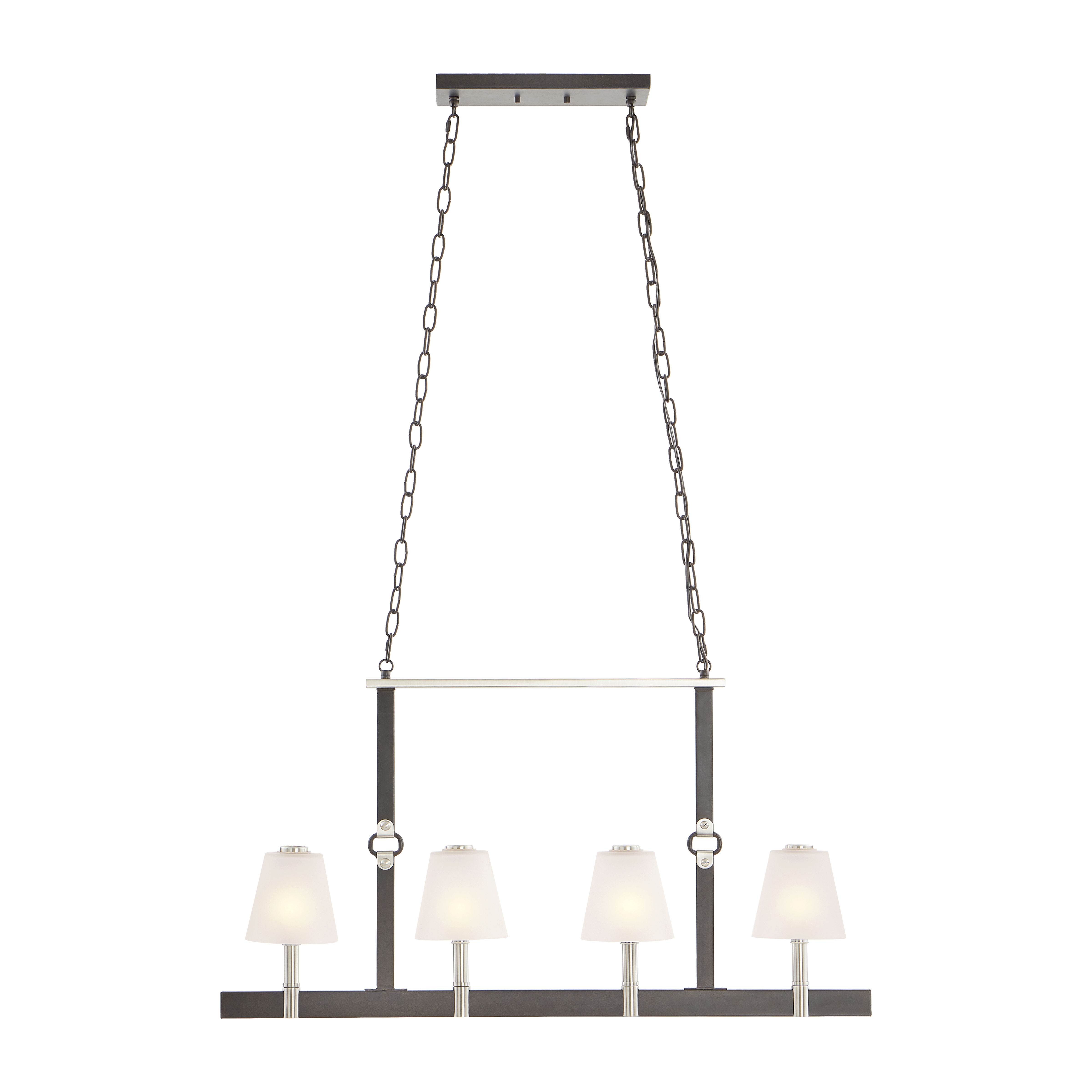 Armstrong Grove 36'' Wide 4-Light Linear Chandelier - Espresso - Image 0