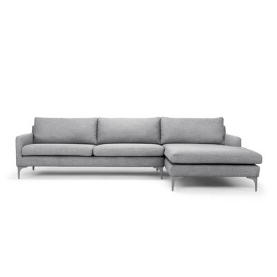 Jones 2 - Piece Upholstered Chaise Sectional - Image 1