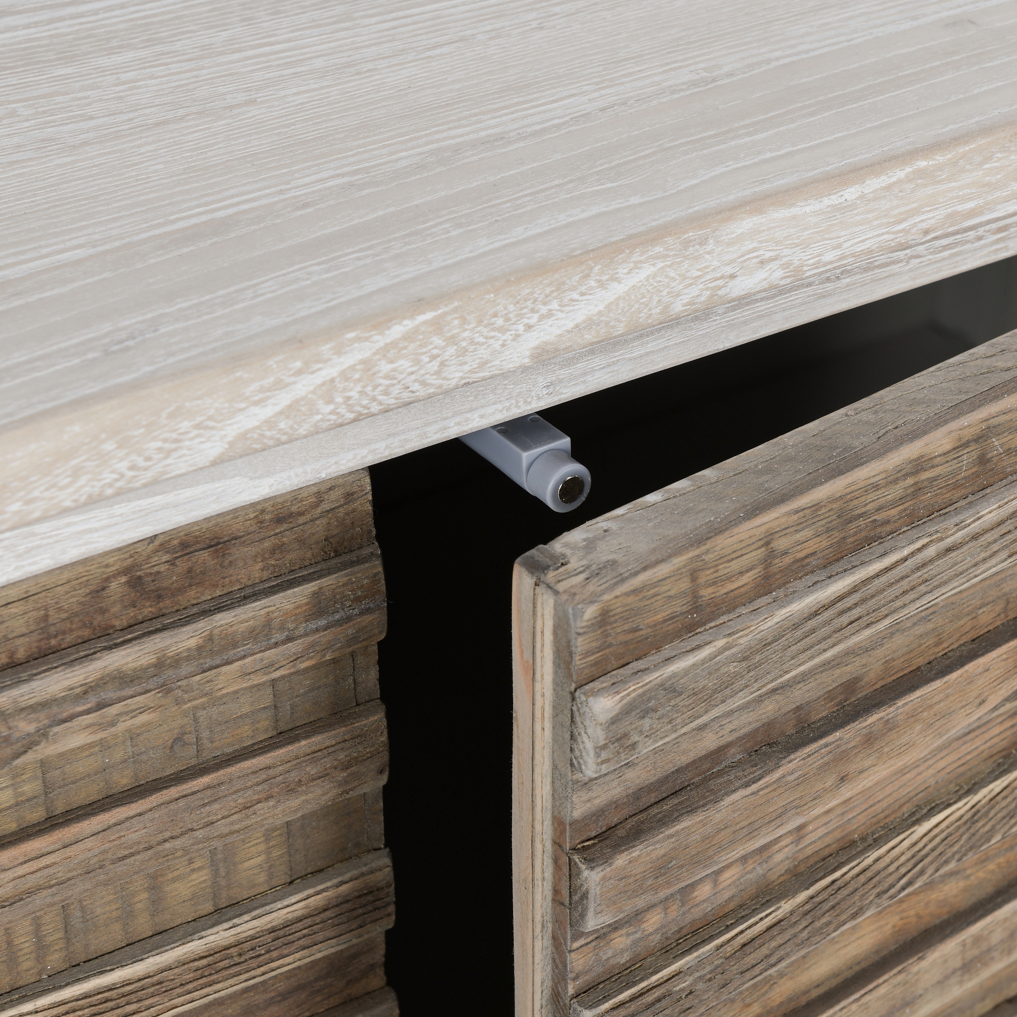 Elodie 4Dr Sideboard Beige/Natural - Image 7