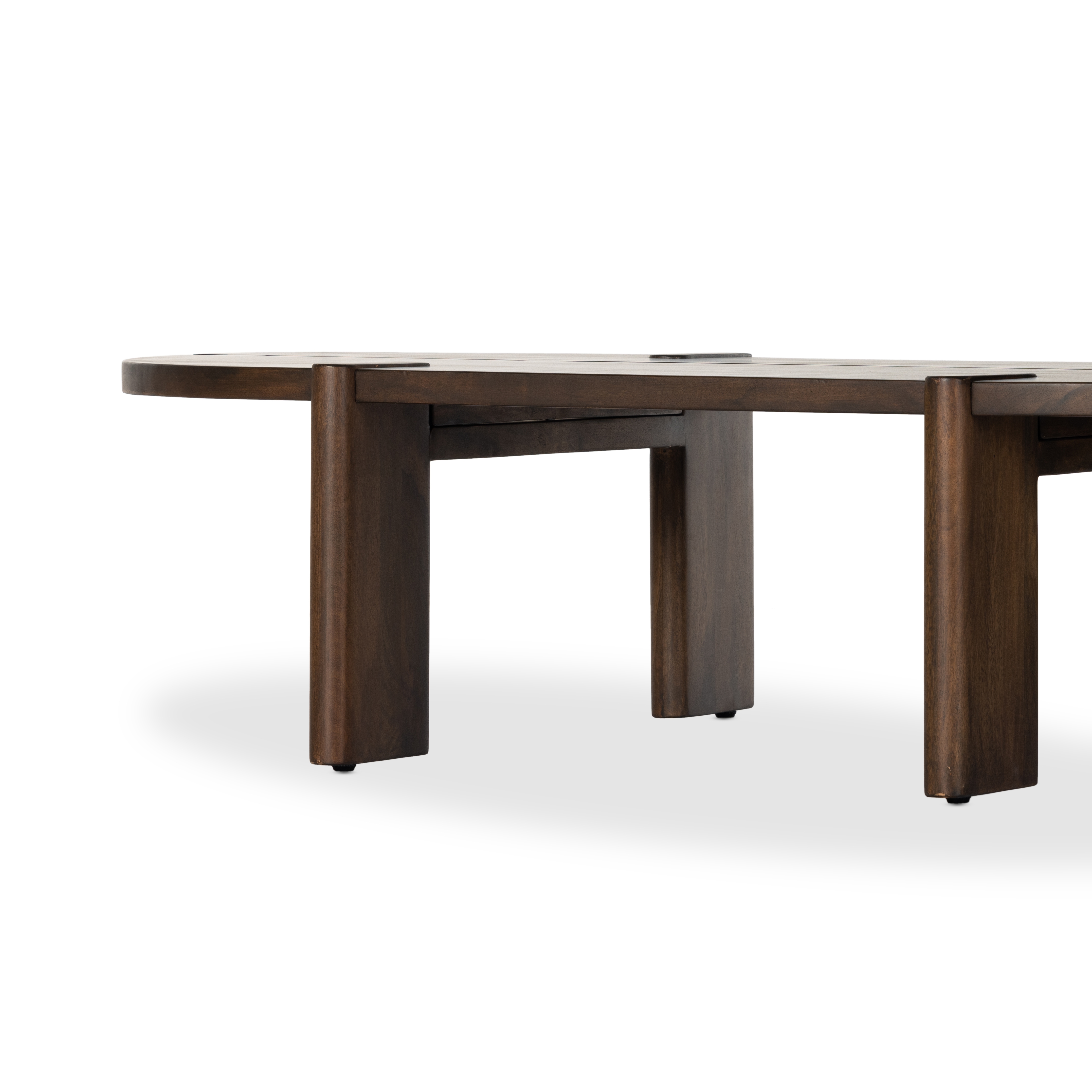 Aldridge Coffee Table - Brown - Image 8