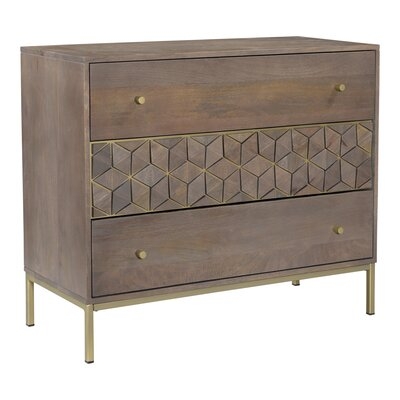 Parkerson 3 Drawer Accent Chest - Image 0