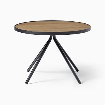 Milan European Oak 18 Inch Side Table - Image 3