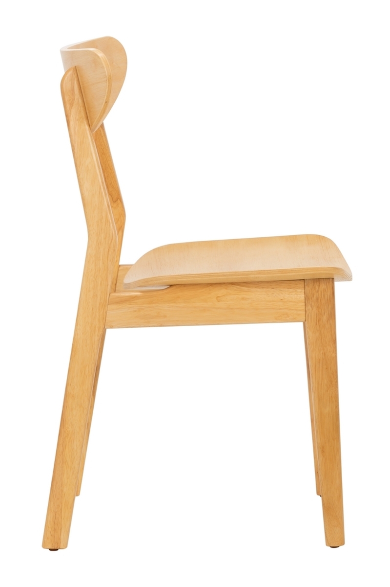 Lucca Retro Dining Chair - Natural - Safavieh - Image 6