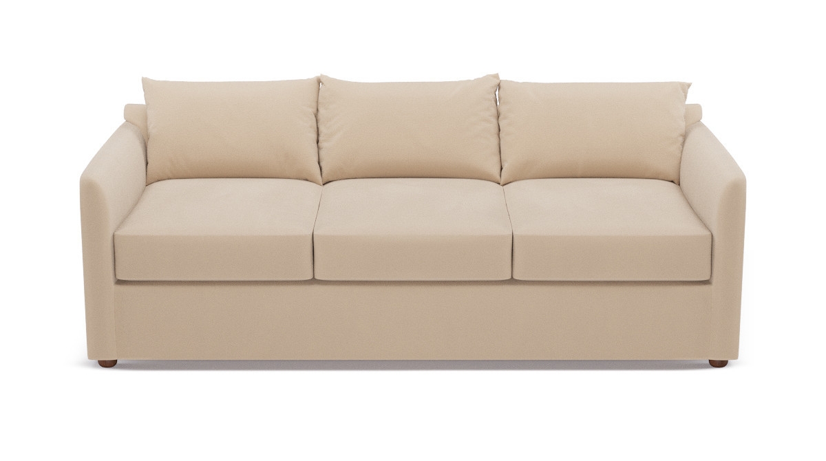Tailored Sleeper Sofa | Pearl Velvet - Image 0