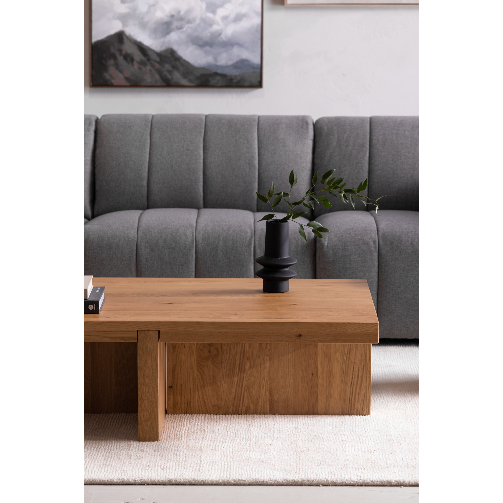Folke Rectangular Coffee Table Natural - Image 5