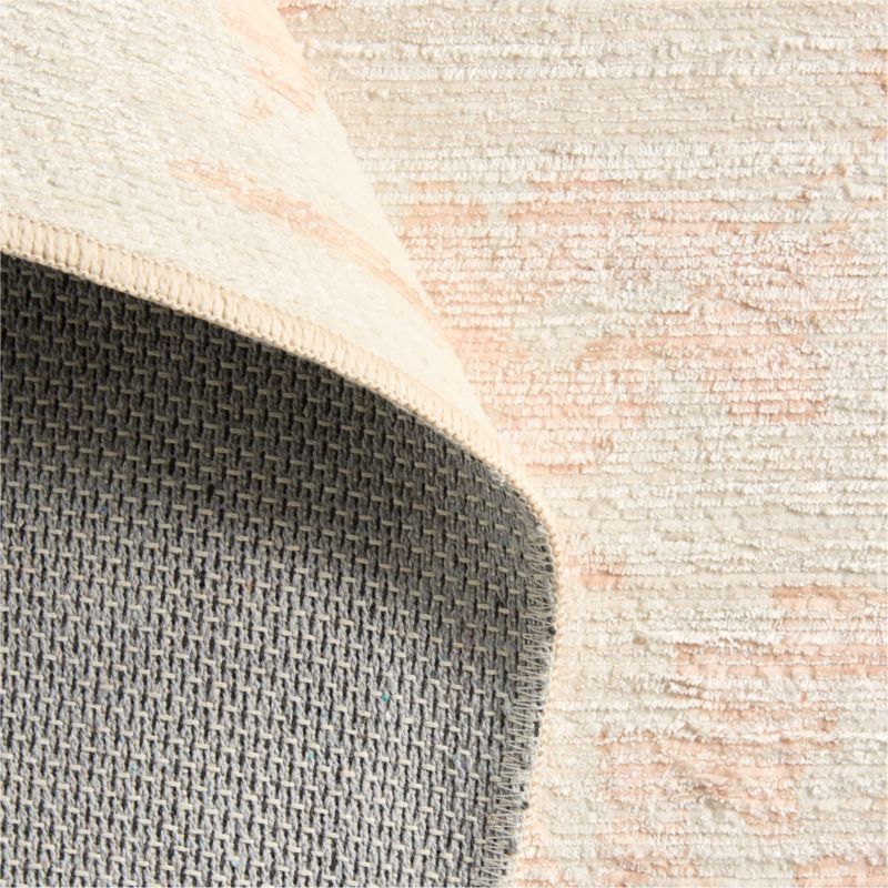 Hana Pink Floral Washable Area Rug 4'x6' - Image 2