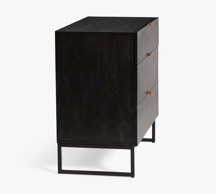 Hardy 3-Drawer Dresser, Black - Image 10