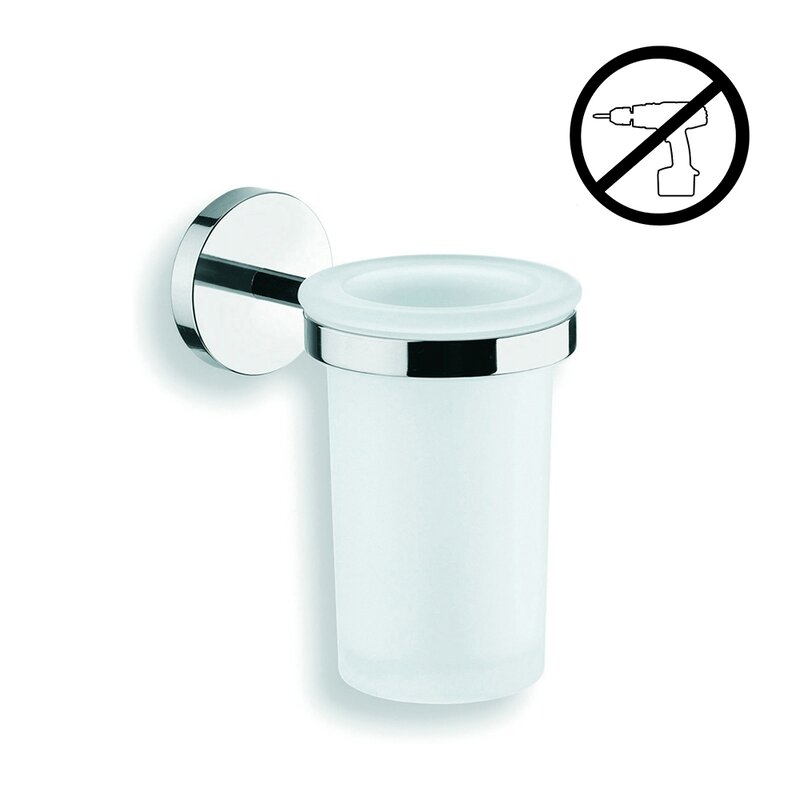 WS Bath Collections Duemila Self-Adhesive Tumbler and Tumbler Holder - Image 0