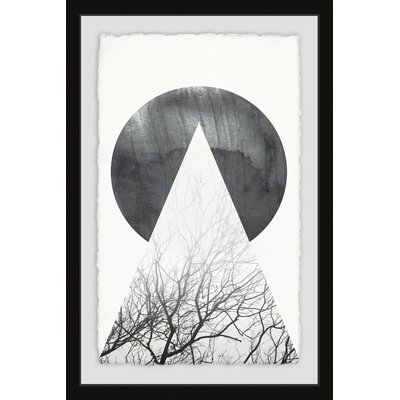 'A Full Moon' - Picture Frame Print on Paper - Image 0