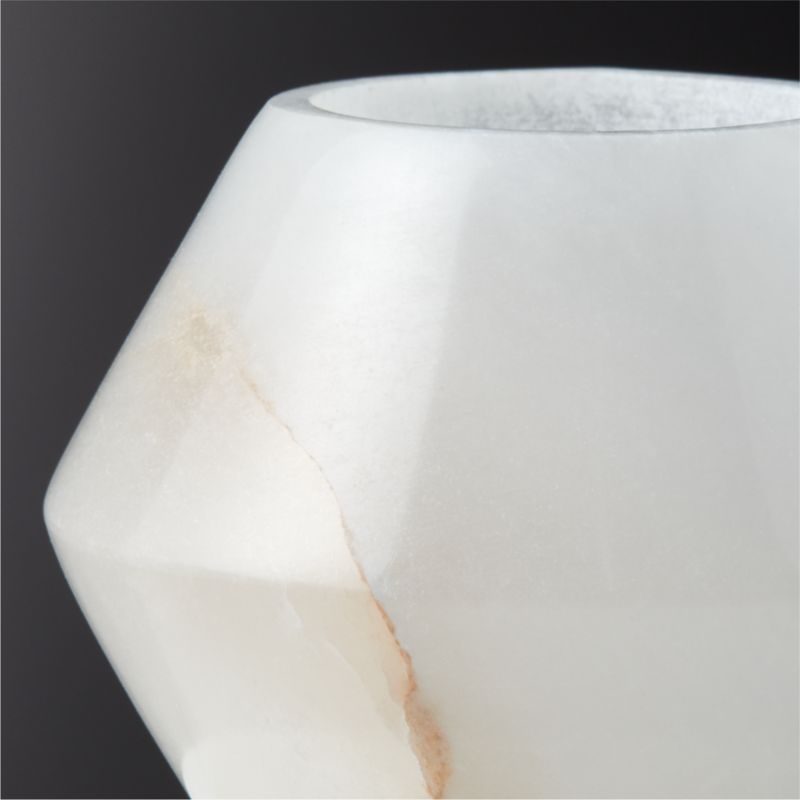 Stevie Alabaster Tea Light Candle Holder - Image 2