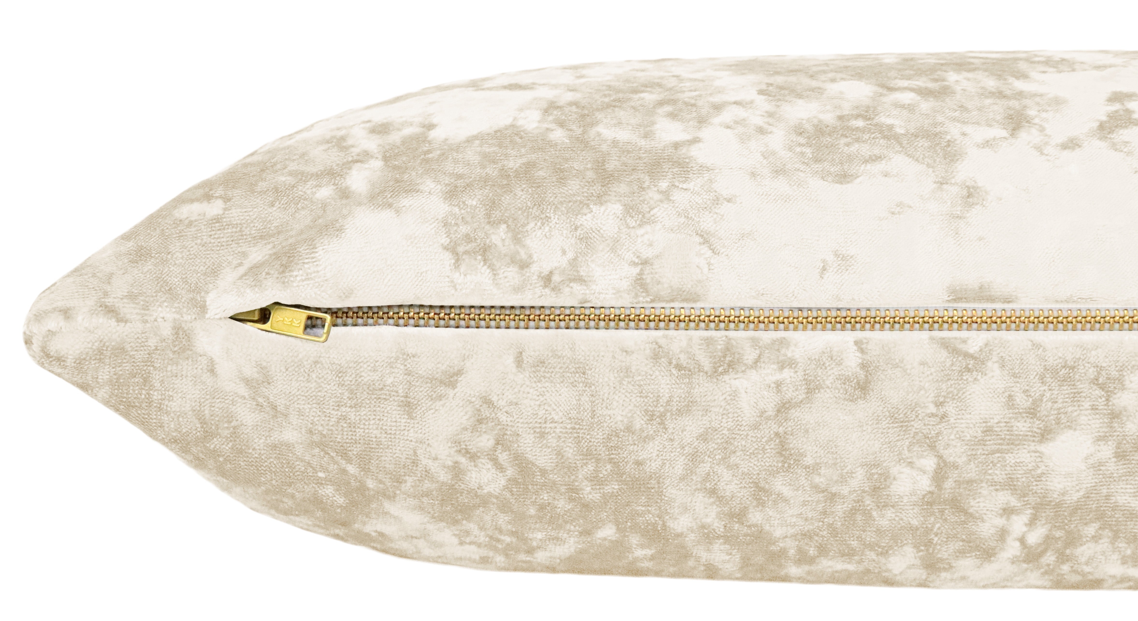THE XL LUMBAR :: LAVISH VELVET // ALABASTER - 14" X 48" - Image 1