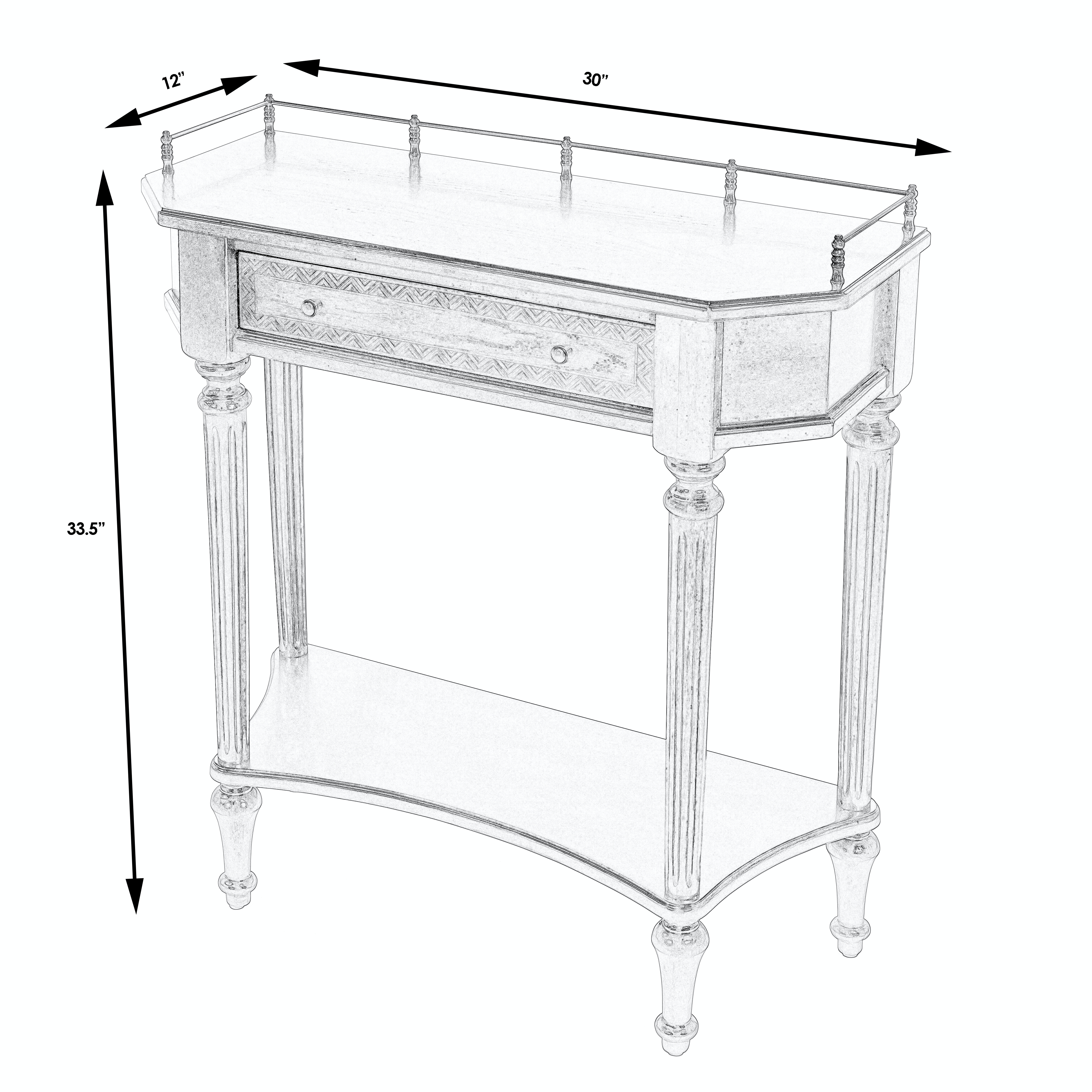 Charleston Umber Console Table - Image 2