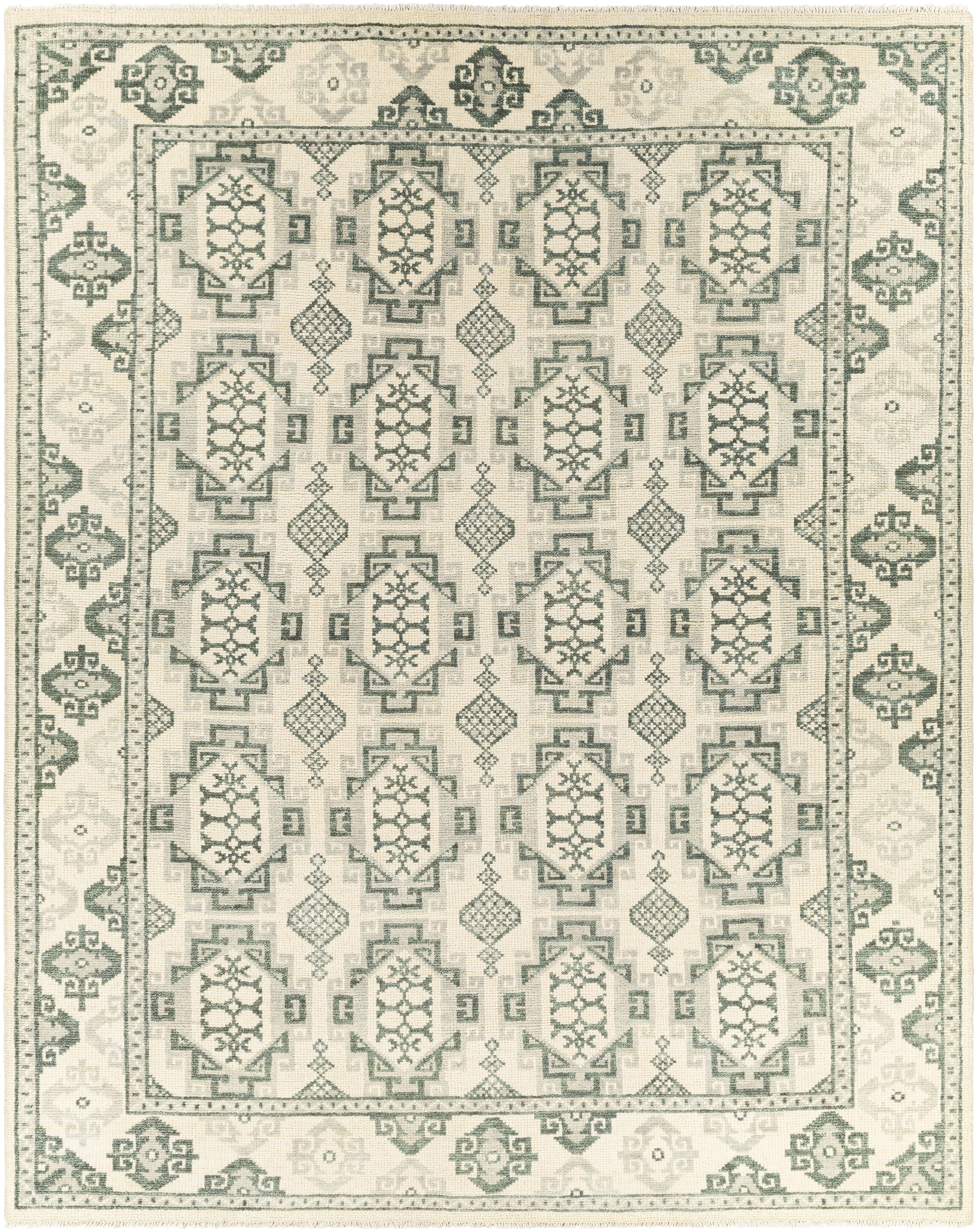 Palais Beige Indoor 2' x 3' Handmade Rug - Image 0