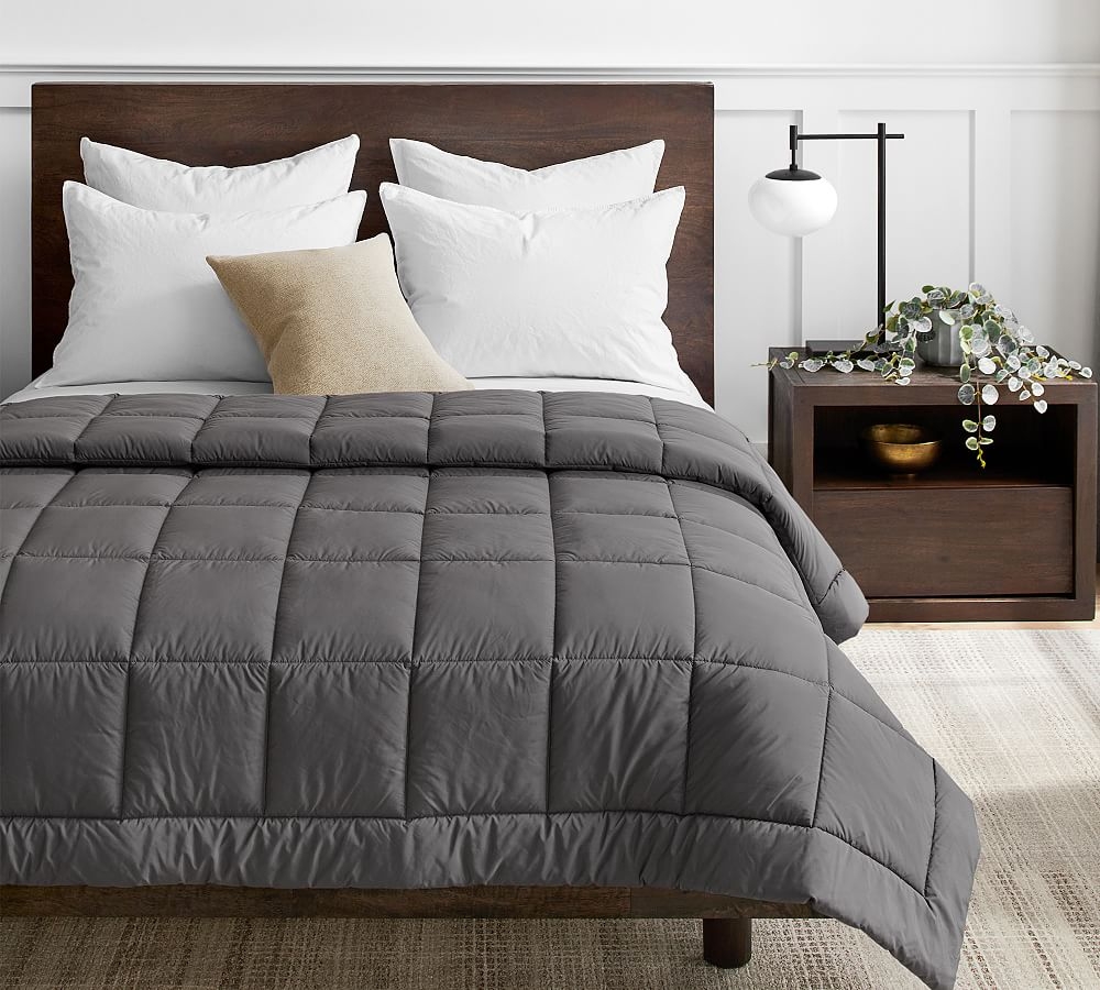 Charcoal Sport Luxe Comforter, King/Cal. King - Image 0
