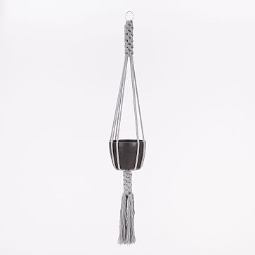 Yerbamala Designs Filament Plant Hanger, Black - Image 3