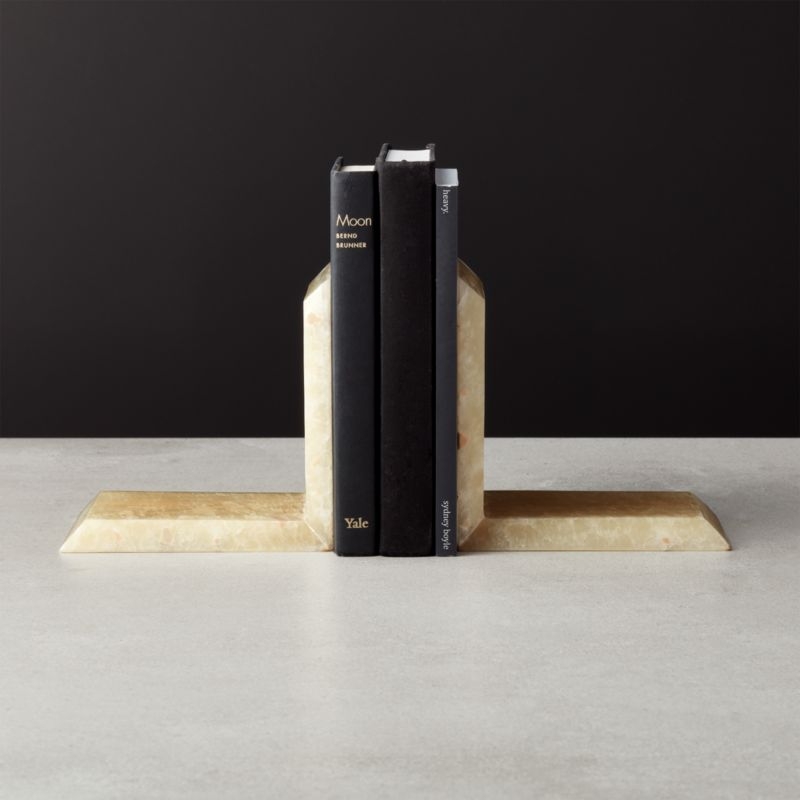 Onyx Bookend Set of 2 - Image 1