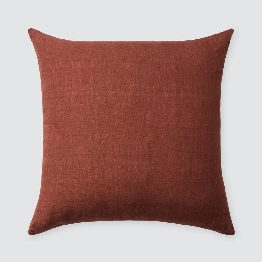 The Citizenry Prisha Linen Pillow | 14" x 30" | Rose - Image 3