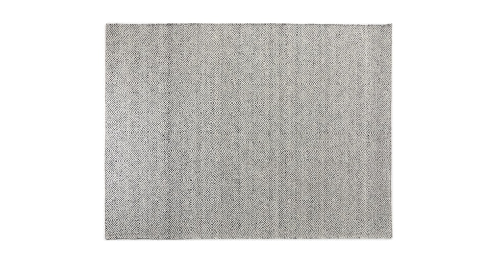 Bovi 9 x 12 Rug - Silver Gray - Image 0