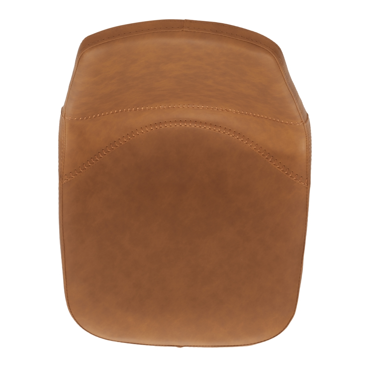Kayne Dining Chair - Cognac / Black - Safavieh - Image 5