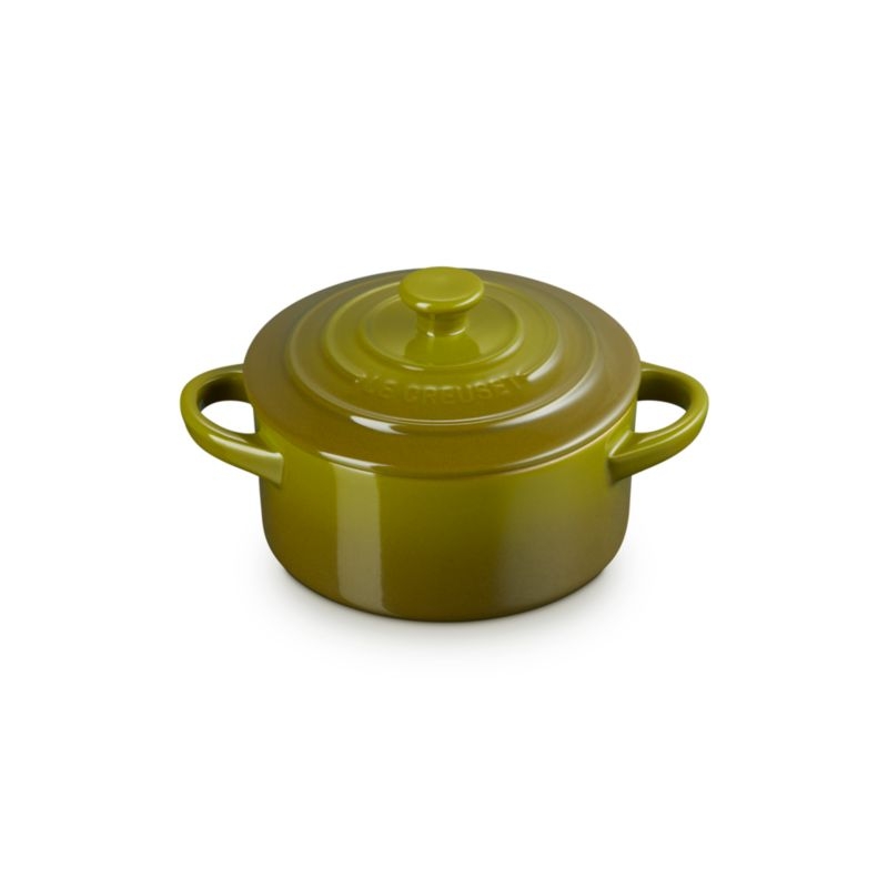 Le Creuset ® 8-Oz. Olive Mini Cocotte - Image 1