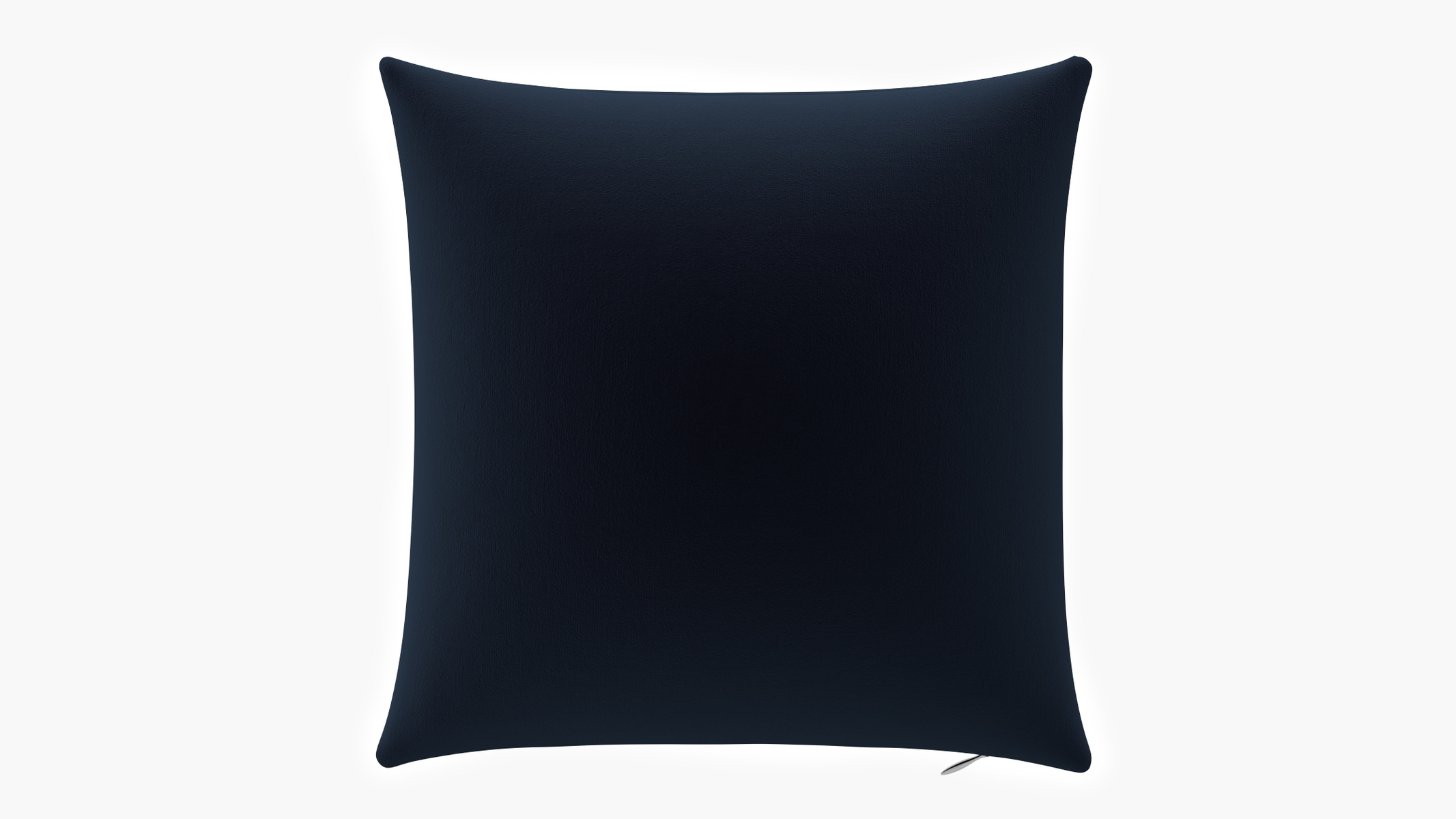 Throw Pillow 20", Navy Performance Velvet, 20" x 20" - Image 0