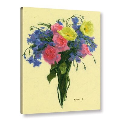 Periwinkle Nosegay IV Gallery Wrapped Canvas - Image 0