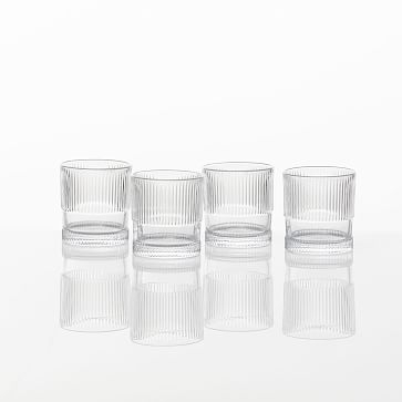 Fortessa NoHo Drinking Glass, Short, Pink, Set of 4 - Image 1