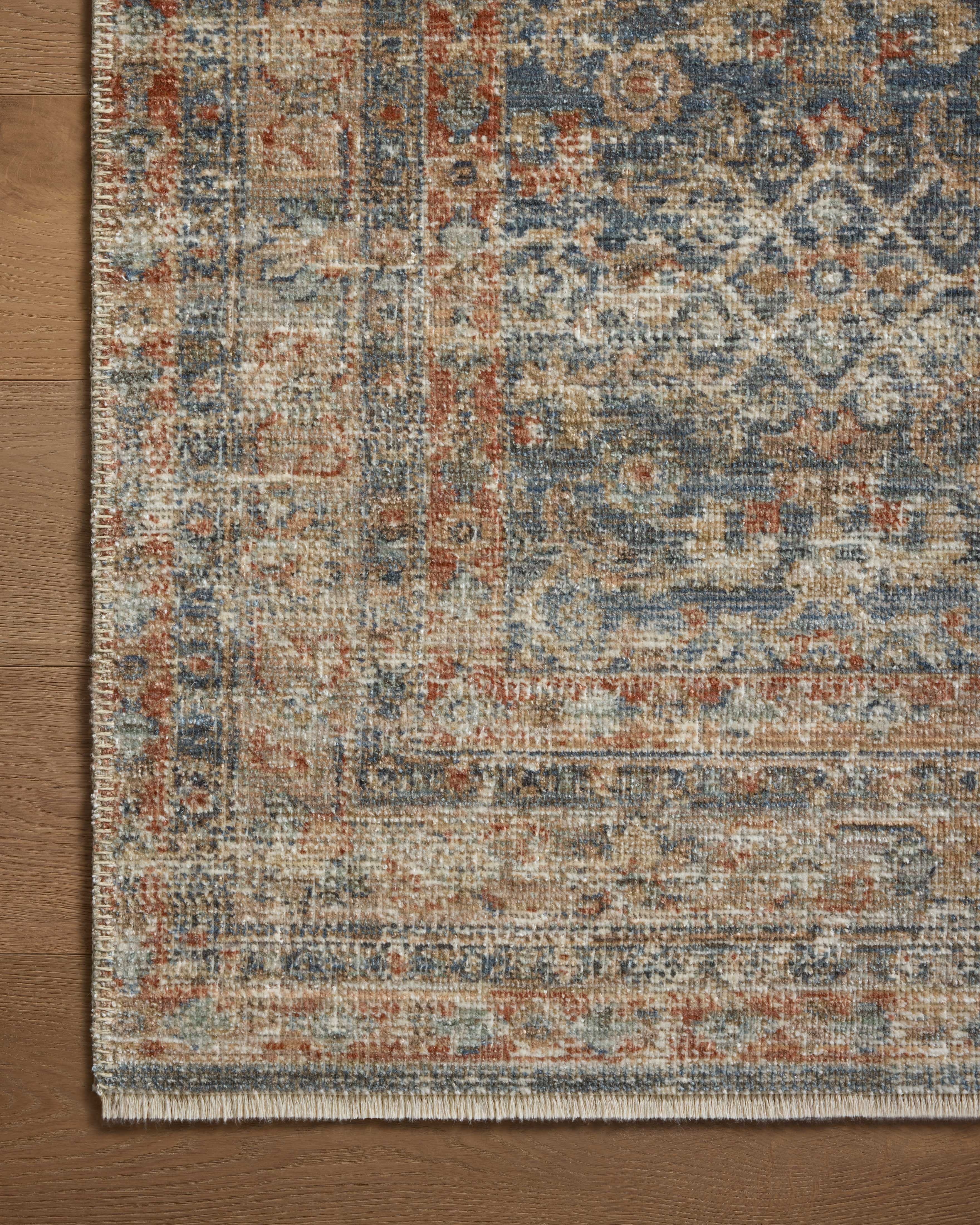 Loloi Heritage Blue / Rust 12'-0" x 15'-0" - Image 4
