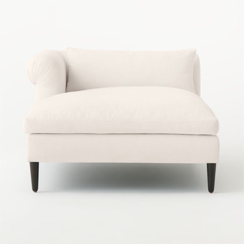 York Frost Left Arm Wide Chaise Lounge - Image 1