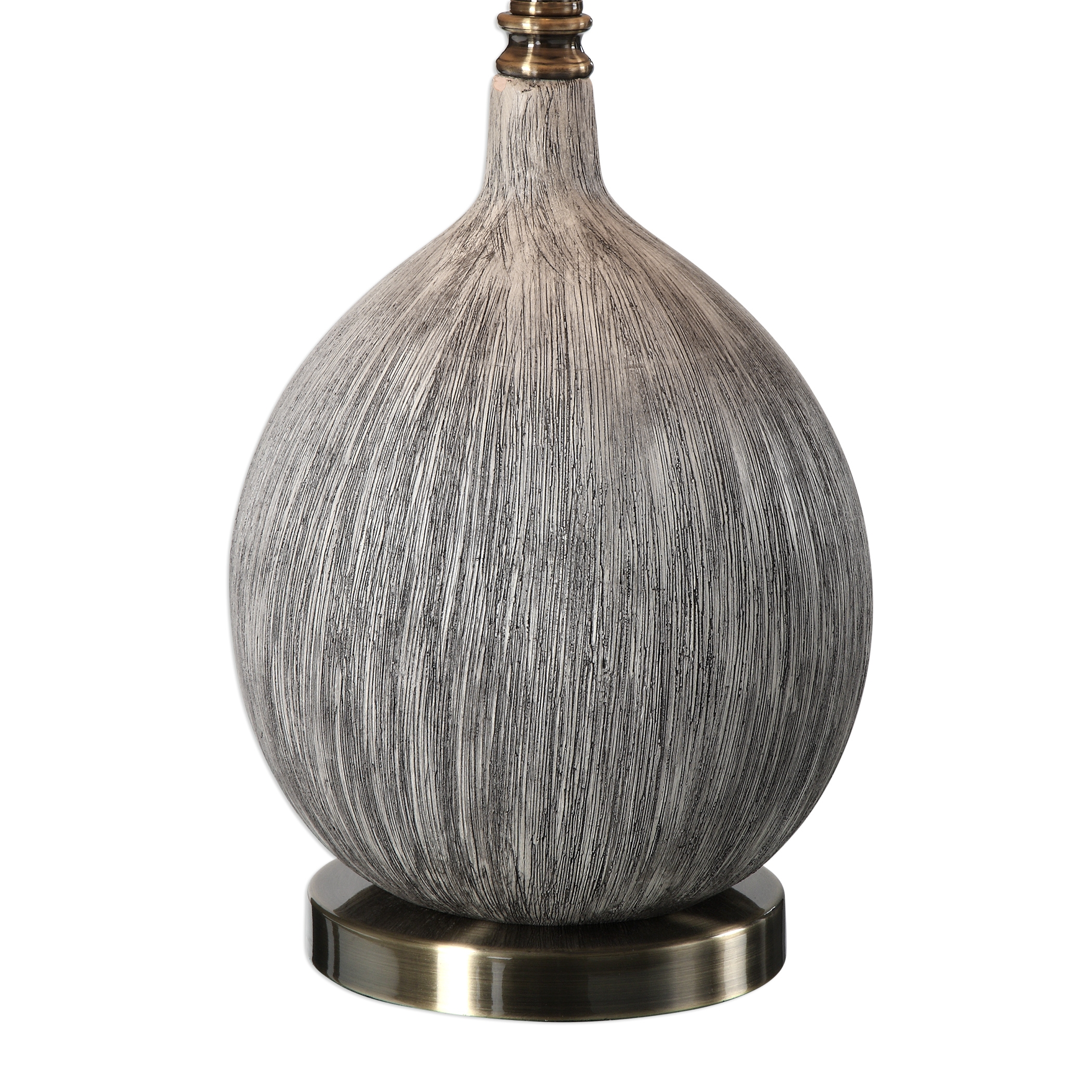 Hedera Textured Ivory Table Lamp - Image 2