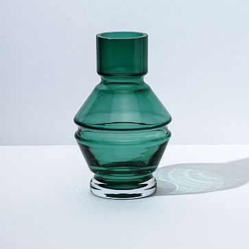 MoMA Raawii Relae Glass Vase, Small, Bristol Green - Image 0
