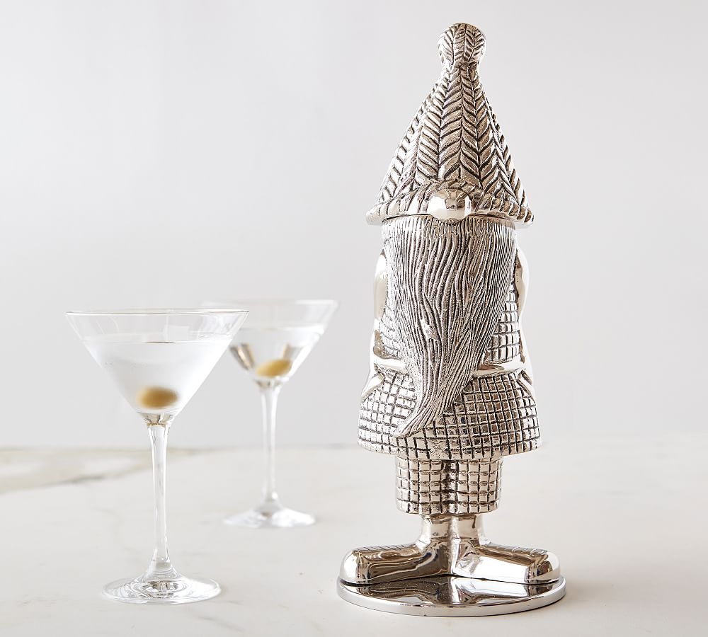 Gnome Shaped Metal Cocktail Shaker - Image 0