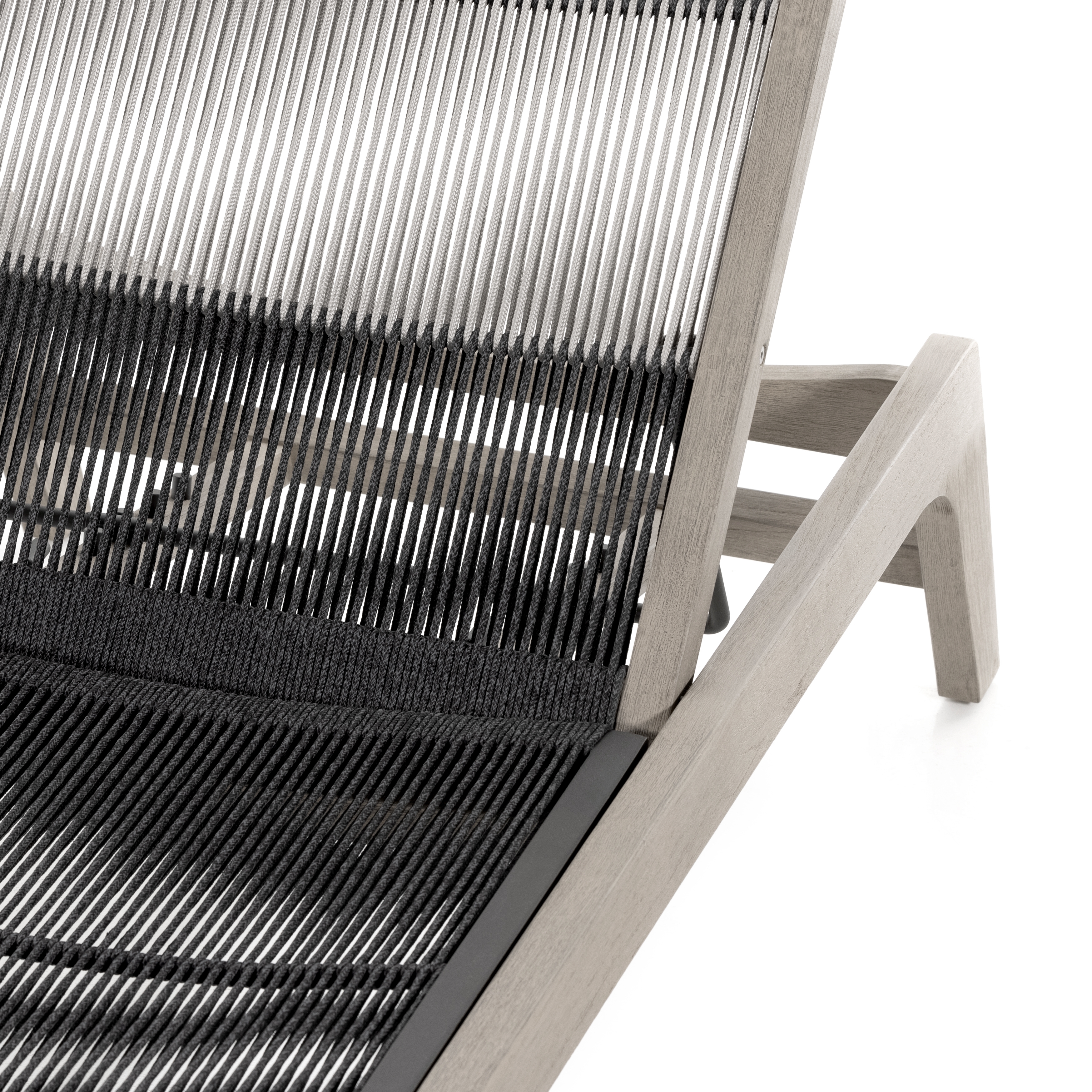 Julian Outdoor Chaise Lounge-Grey - Image 10