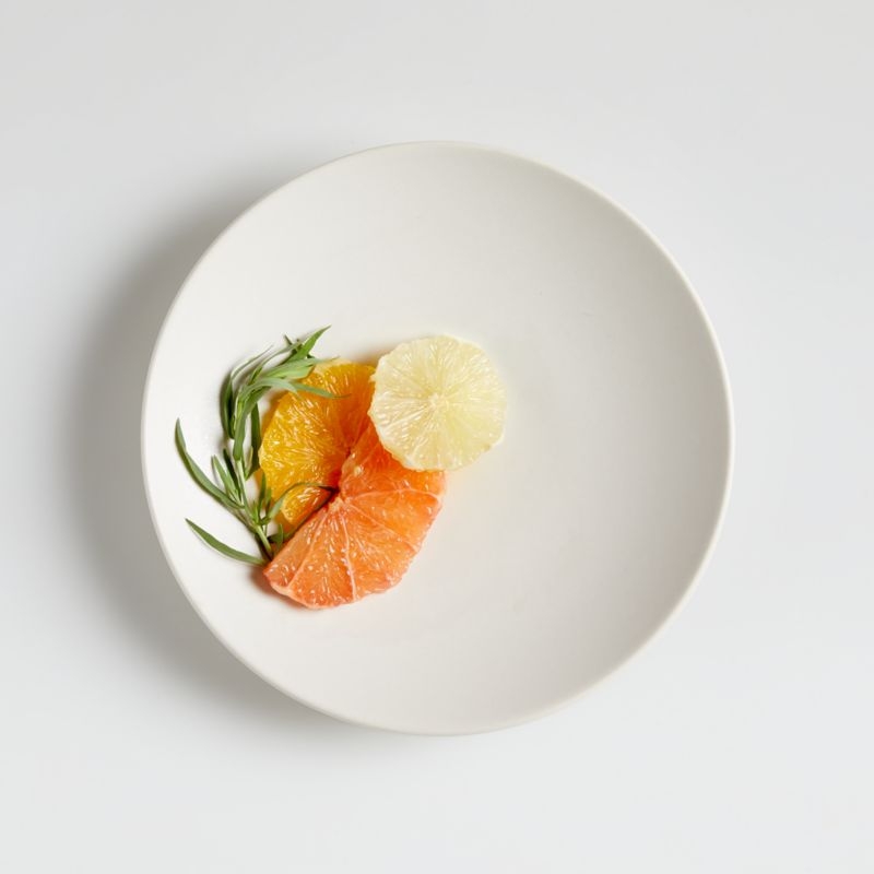Craft Linen Cream Coupe Salad Plates, Set of 8 - Image 3