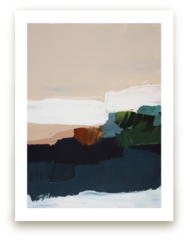 Abstract Beach Bonfire Open Edition Fine Art Print - Image 0