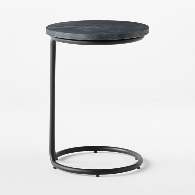 Watson Black Marble C Side Table - Backorder: May - Image 0
