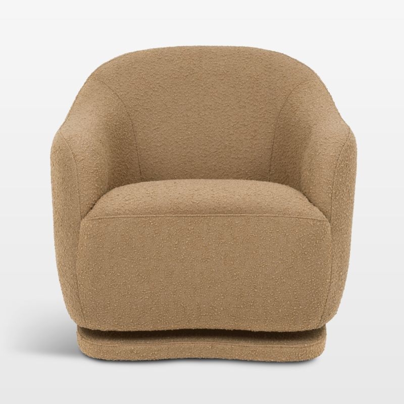 Babyletto Foy Sand Boucle Nursery Glider - Image 6